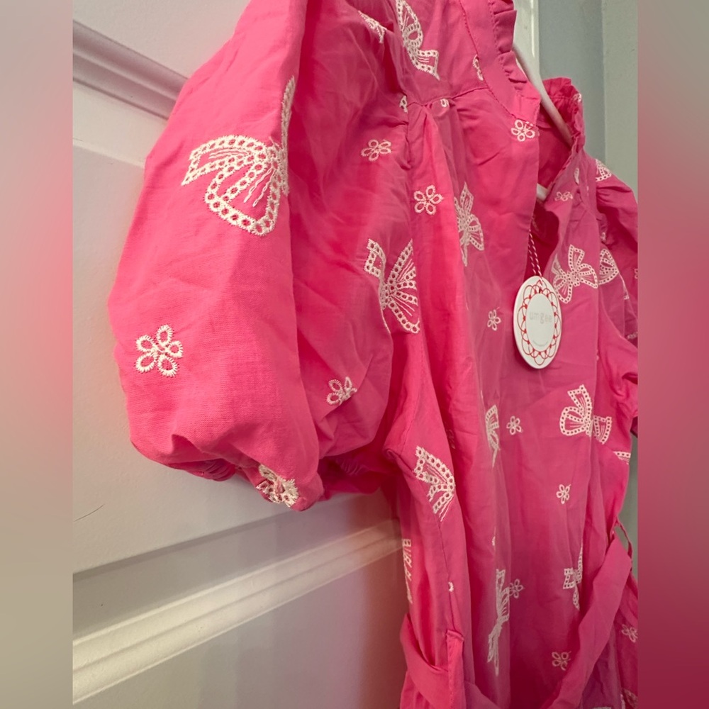 Umgee Pink women’s Dress with Bow Design - Picture 2 of 4